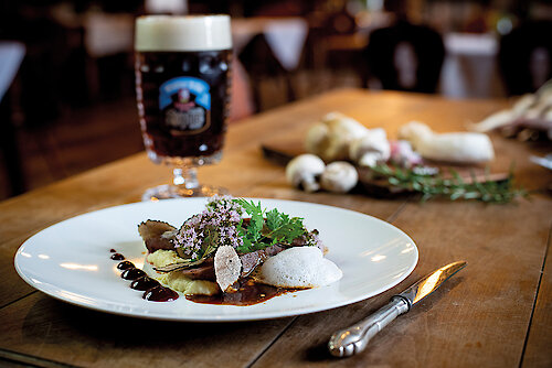 Gutshofhotel mit eigener Privatbrauerei in Franken/Oberpfalz Bayern